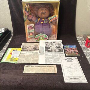 Snacktime Kid Cabbage Patch ~ New/Open Box ~ Extra Paperwork